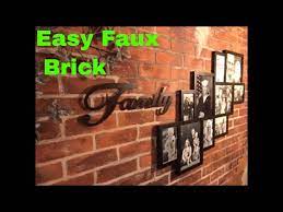 Faux Brick Walls That Look Old Created