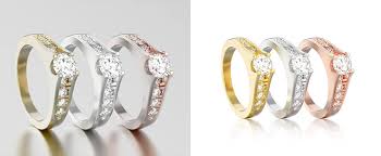 jewelry retouching services high end
