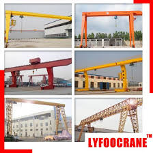 single beam bridge gantry crane made by