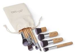 organic beauty supply makeup brush set