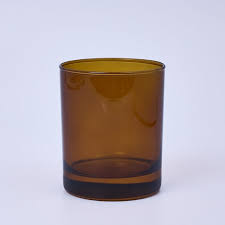 20cl Amber Candle Glass Box Of 6