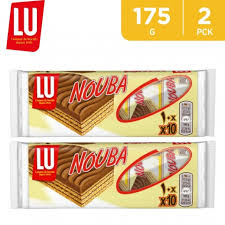 lu nouba wafer with chocolates 2 x
