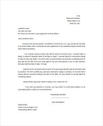 13 termination letter template free