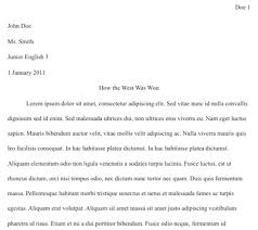 Chicago Style Essay Format