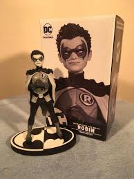 Kerschl shared the artwork on twitter today in order to promote his twitch stream, on which he has been livestreaming the artistic process for his batman: Damian Wayne Robin Batman Black White Statue Dc Collectibles Frank Quitely 1933468457