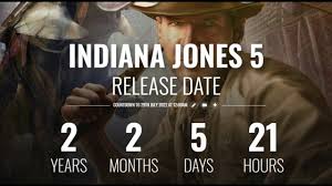 For those keeping track at home, harrison ford will have just. Indiana Jones 5 Release Date Countdown And Update Youtube