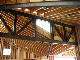 steel truss design for custom home