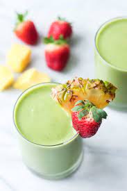 tropical island green smoothie