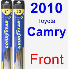 2010 Toyota Camry Wiper Blade Set Kit Front 2 Blades Hybrid