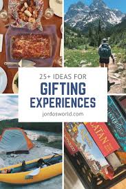 experience gift ideas 25 ideas