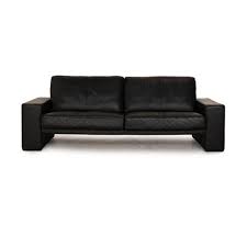Erpo Cl 100 Three Seater Sofa In Black