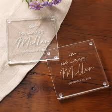 Engraved Glass Coaster Natural Love