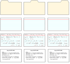 All Sorts Of 3x5 Index Cards Office Supply Printables