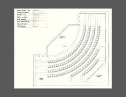 Auditorium Seating Chart 1 Theatre Solutions Inc