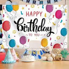 birthday party wall painting tapestry