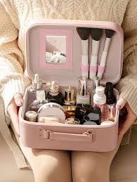 portable travel makeup cosmetic case