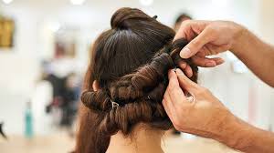 hairstyles with professional makeup courses