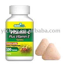 The dv for vitamin e is 15 mg for adults and children age 4 years and older  7 . Vitamin E Plus Vitamin C Tablet Vitamins For Kids Buy Vitamin C Tablet Vitamins For Kids Crude Vitamin E Product On Alibaba Com