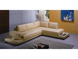 Beige Sectional Sofa Set For