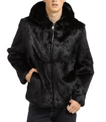 Men S Rabbit Fur Jacket Fursource Com
