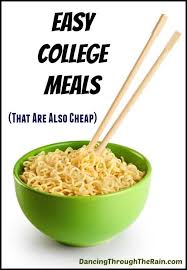 easy college meals that are also