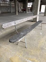 Long Garden Bench 1950s For At Pamono