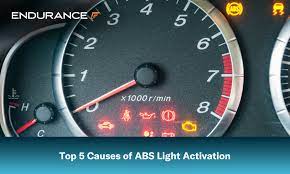 top 5 causes of abs light activation