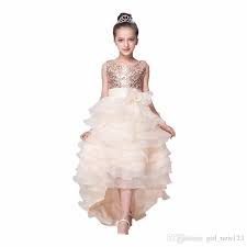 Charming Flower Girl Dress Princess Pageant Dress Prom Party Children Gown Beautiful Girl Dress Cpx265 Formal Dresses 2014 Girls Easter Dress From