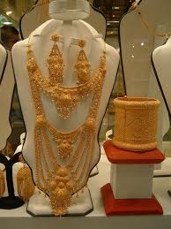 as dubai 22 karat gold necklace set