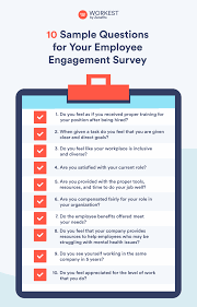employee enement surveys 10 sle