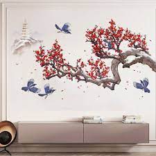 Watercolor Flower Wall Stickers Blossom