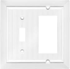 Beadboard White Wall Plates Covers