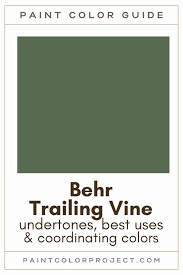 Behr Trailing Vine A Complete Color