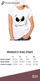 Jack Skellington Womens T Shirt New With Tags A Brand New