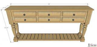 grand island console table her tool belt
