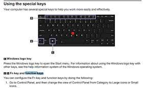 function keys are not working lenovo