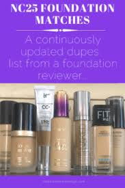 Perfect Nc25 Foundation Matches Find Your Foundation Shade
