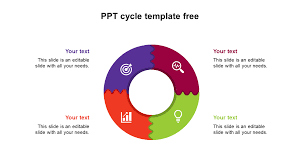 affordable ppt cycle template free