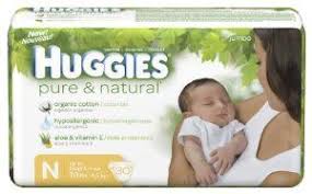 Amazon Com Huggies Pure Natural Diapers Size N Up To 10