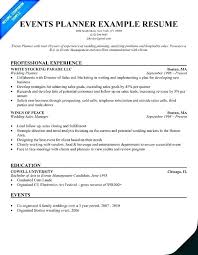 Resume For Event Coordinator Airexpresscarrier Com