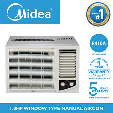 User manuals, midea air conditioner operating guides and service manuals. Midea 1hp Aircon High Eer 10 7 R410a Inverter Grade Refrigerant Energy Saving Efficient For 12 18 Sqm Small Room Airconditioner Air Conditioner Window Type Manual Non Inverter Ac Unit No Timer Fp 51ara010hmnv N5 Home