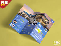 corporate brochure design psd template