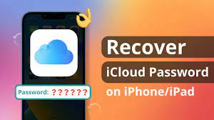 recover icloud pword on iphone ipad