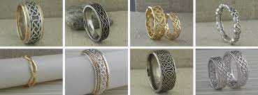 celtic knot unique celtic wedding rings