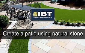 Create A Patio Using Natural Stone
