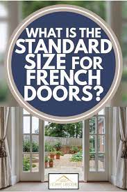 standard size for french doors