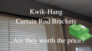 kwik hang curtain rod bracket review