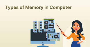diffe types of memory in computer