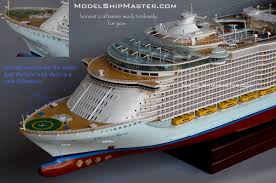 oasis of the seas cruise ship model