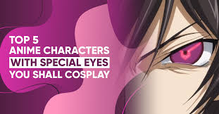 anime characters with special eyes